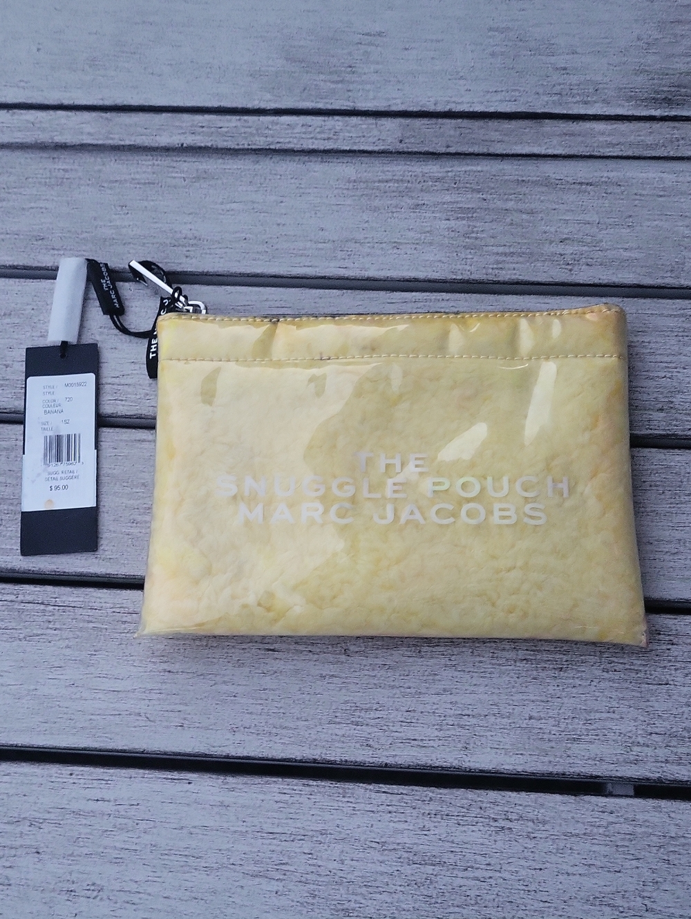 Marc Jacobs Snuggle Pouch in Pale Yellow